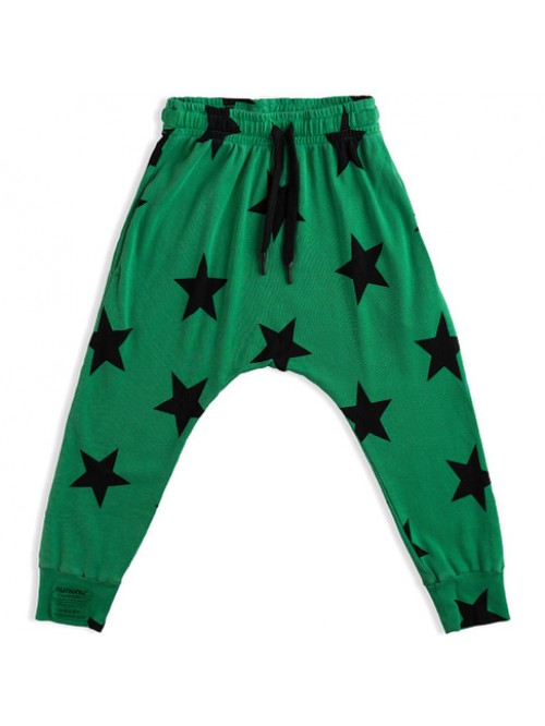 STAR BAGGY PANTS GREEN