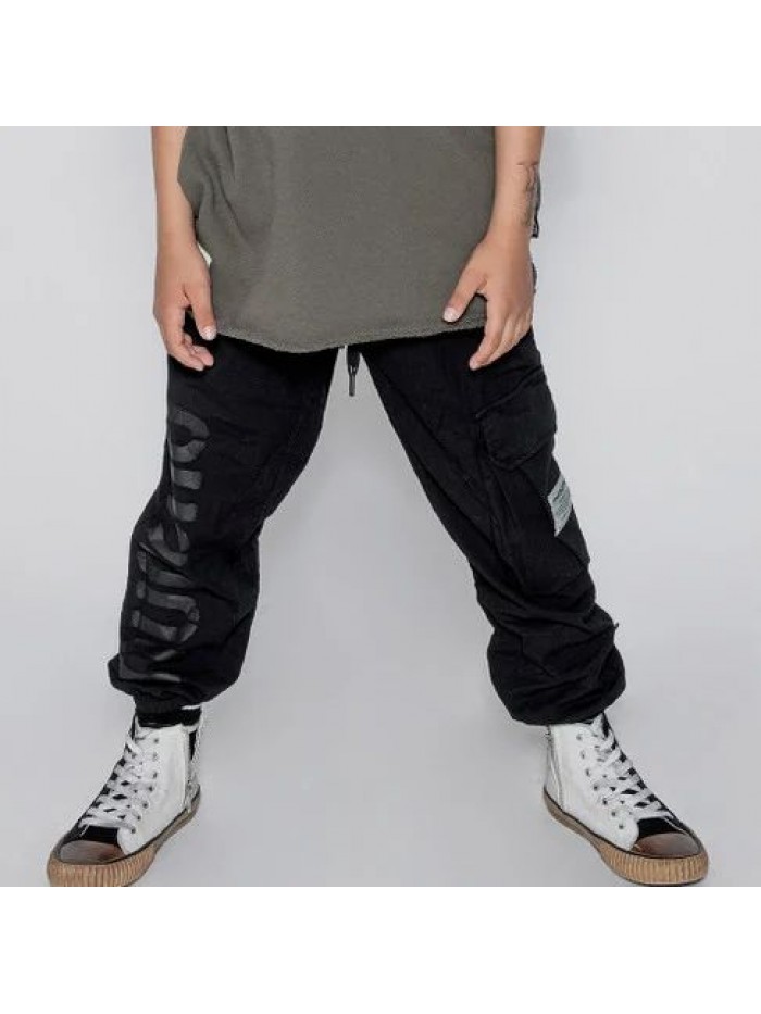   FEATHER LIGHT CARGO PANTS BLACK