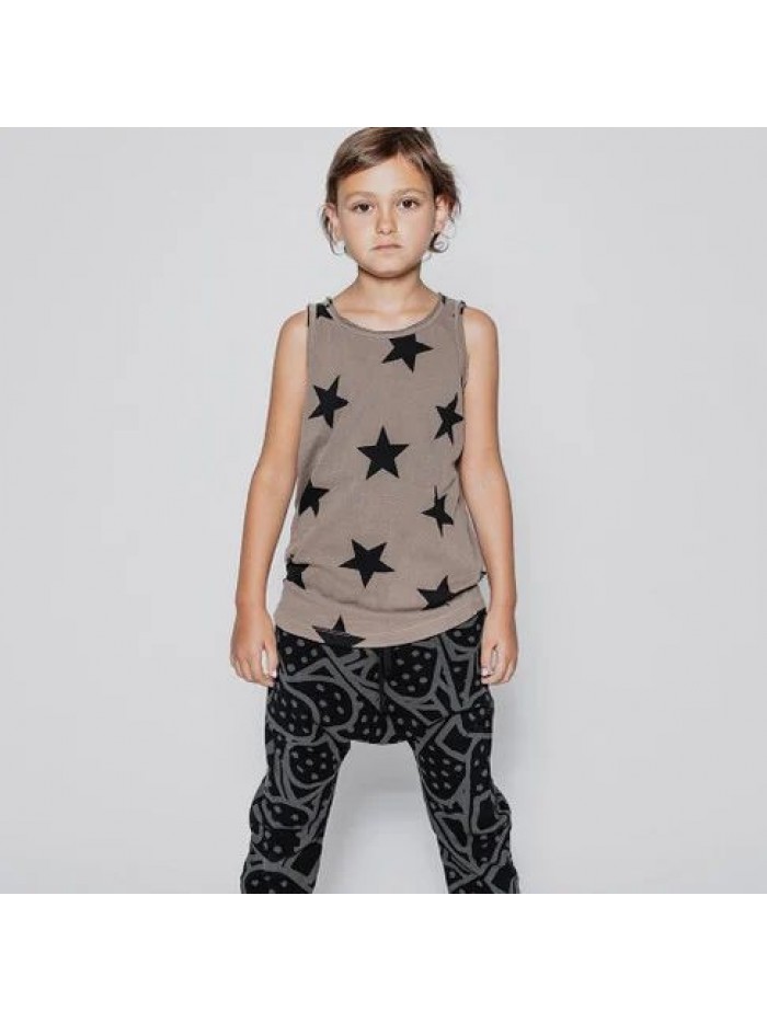 STAR TANK TOP EARTH BROWN