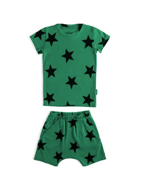 STAR SHORT LOUNGEWEAR MOSS GREEN