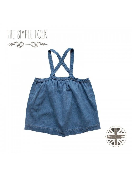 The Oversized Denim Pinafore