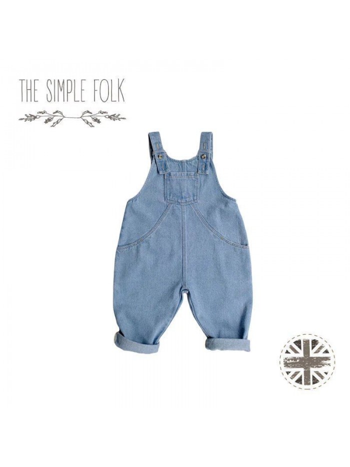 The Oversized Denim Dungaree