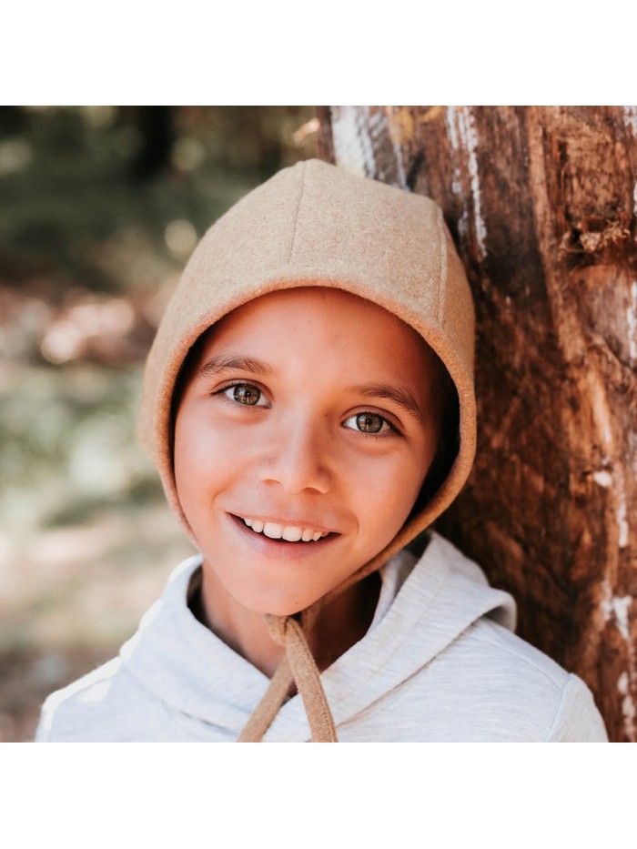 Reversible Sun Bonnet - Thomas / Taupe