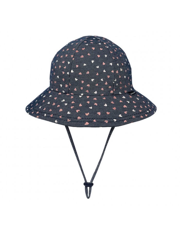 Ponytail Bucket Hat 'Sweetie' Print